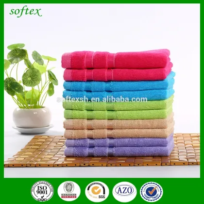 110g organic bamboo towel,dobby bamboo fiber towel