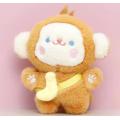 Big ears curly monkey stuffed animal for children