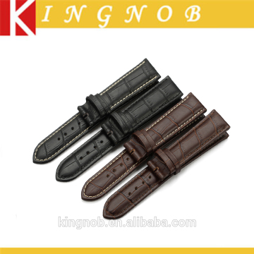 14 16 18 19 20 21 22 24mm Calf Leather Watch Band Strap