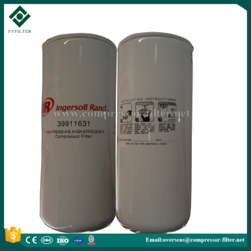 High efficiency ingersoll-rand oil filter 39911631