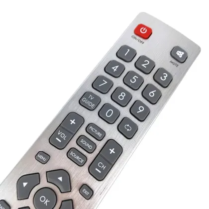 NEW Genuine Original Remote Control for Sharp Aquos HD Smart LED TV with YouTube Netflix Key