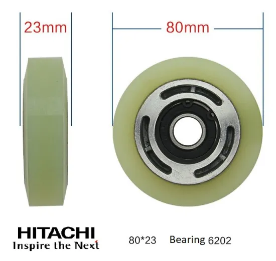 Hitachi Escalator Step Roller 80*23*6202