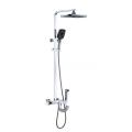 Ibabaw na naka -mount na thermostatic shower system na may handheld