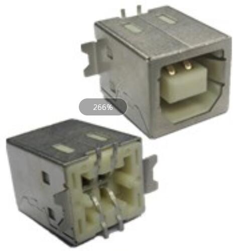 USB2.0 B Jenis Receptacle SMT