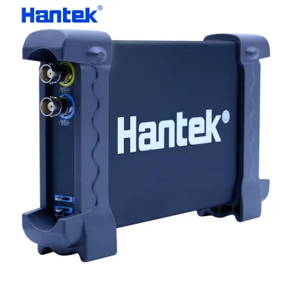 Hantek PC 2 Channels portable oscilloscope 20MHz-200MHz 48MS/s-250MSa/s Oscilloscope USB 2.0 6002BE series Support Win 7/8/10/NT