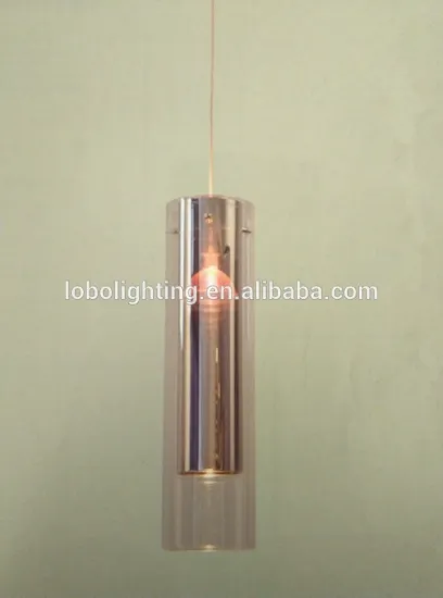single lamp pendant/glass illuminator/glass for light/lighting for house