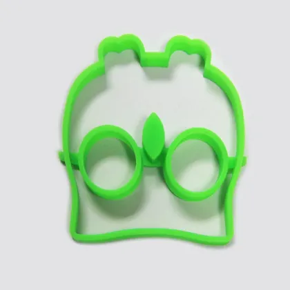 Silicone Owl Shaped Egg Mold Mould Novelty Cooking Ring Lovely fun