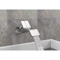 Wandmontierter Mixer Tap Badezimmer versteckte Becken Wasserhahn