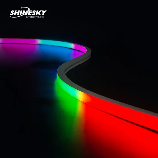 SHINESKY SPI Digital RGB Flexible Silicone Light Strip - IP67 WS2811 IC