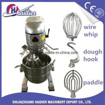 Bakery Stainless Steel Cake Mixing Euipment Dough Mixer with 3 Beaters