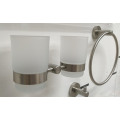 Bathroom 304 Stainless Steel Glass Toliet Brushed Holder