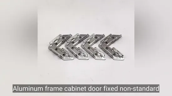 Fixed Angle Iron Bracket with Four Holes