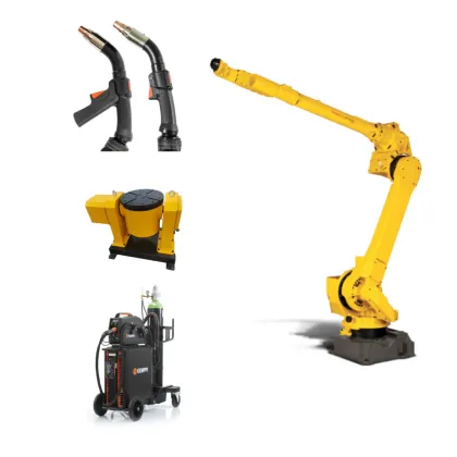 Fanuc M-710iC/12L Robotic Arm for Arc Welding with Kemppi Equipment