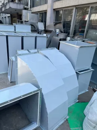 Widely Used Stainless Steel Composite Air Duct Elbow Fittings for HVAC Systems