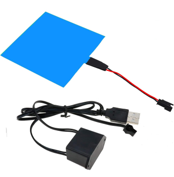 DIY EL Backlight 4 Inch Electroluminescent Sheet Panel Light - Cuttable Backlight Paper Lamplamp