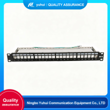 Patch panel vazio de 24 portas