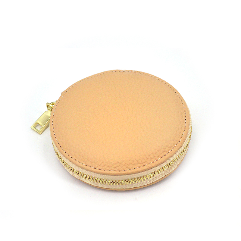 Promotionnal Kids Pu Leather Zipper Coin Purse