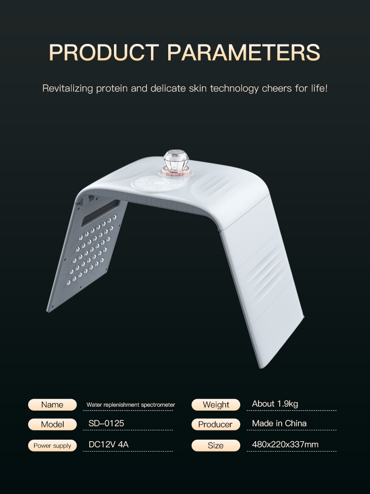led lamp for facial treatment