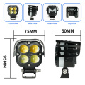 21 W 4 Lens fog light for motorcycle & car 2200lm IP67