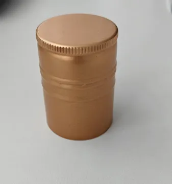 36X52 Plain gold aluminum caps