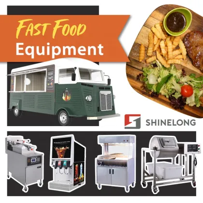 Shinelong Customized Fast Food Kitchen Trailer Food Trailer With Full Kitchen