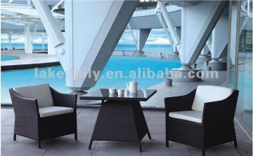 outdoor rattan/wicker dining set