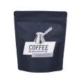 Matte Kraft Upright Aluminum Foil Organic Coffee Bag