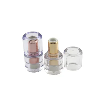 High Quality TM-LP1539 Clear Lipstick Tube - Plastic Lip Balm Packaging Container