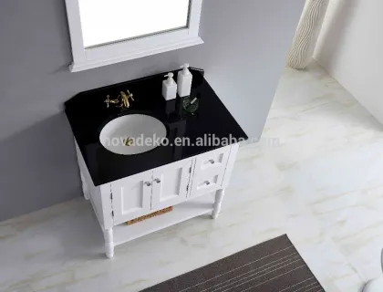 Genoa 900 White Traditional Vanity
