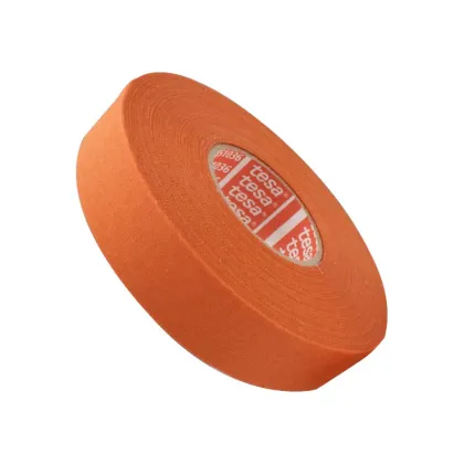Tesa Wear Resistance 51036 Black & Orange Pet Automotive Wire Harness Insulating Cloth Tape