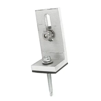 Commercial Wholesale PV Panel Solar L-Feet Bracket for Tin Roof Mounting