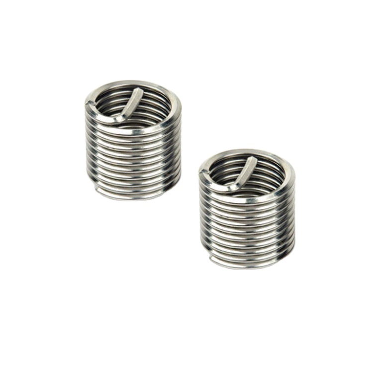 M2*0.4*2D Thread Reinforcement Insert Natural Stainless