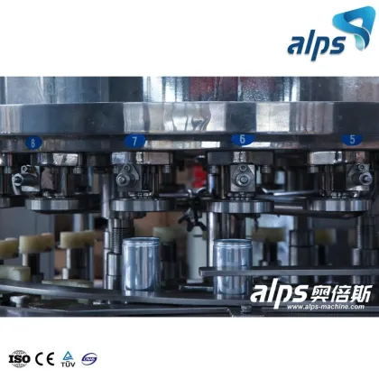 Automatic Soda Coke Machine for Aluminum and Tin Can Production Line