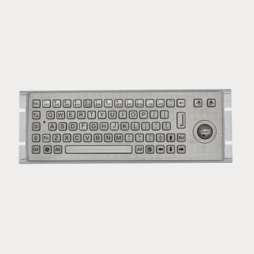Rugged Kiosk Metalic Keyboard
