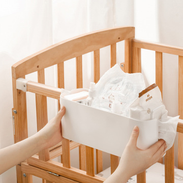Dormitory Bedside Storage: Hanging Crib Basket for Sundries
