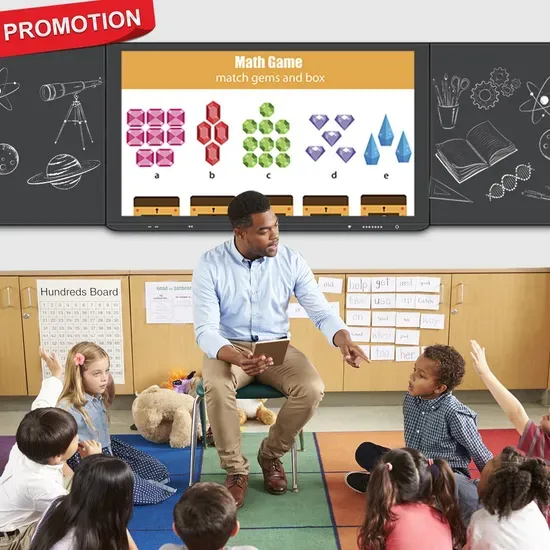 Back to School 85-86 Inch 4K Smart Board Promotion