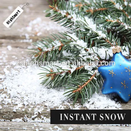 magic snow polymer agent for kid, decoration