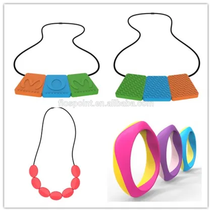 Wholesale Colored Pretty Silicone Teething Ring Baby Teethers for Baby Toys