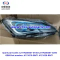 চাঙ্গান এডো ইভি 460 এর জন্য প্রধান বাতি