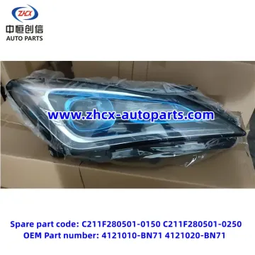 চাঙ্গান এডো ইভি 460 এর জন্য প্রধান বাতি