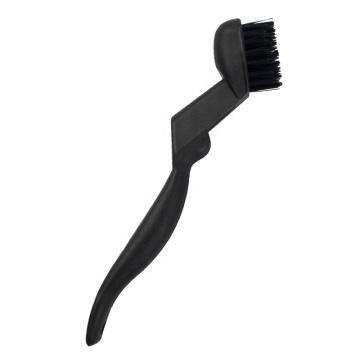 Professional Rust, Slag, and Dust Cleaner: Curved Handle Stainless Steel & Brass Scratch Brush - Perfect for Detailed Cleaning Tasks