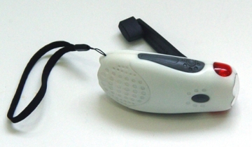 [Super Deal]Flashlight, Crank flashlight, Charger light, Red light, Warning light
