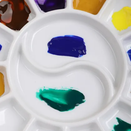 12-Well Imitation Ceramic Paint Palette