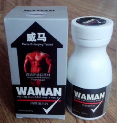 WAMAN Penis Enlargement Sex Tablets Bottle Package Version