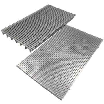 Schermatura in filo metallico a cuneo con profilo in acciaio inossidabile 304 316