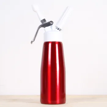 2023 Wholesale Home Goods: 500ml Stainless Steel Cream Whipper – Mini Cream Machine & Milk Frother for Cake Decoration Spray