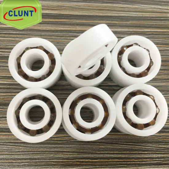 Plastic Deep Groove Ball Bearing 6203 With POM and PA and PE Bearing