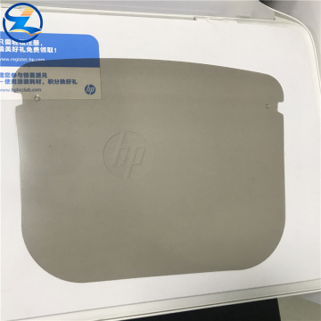 High clear PLA rigid films for face shield