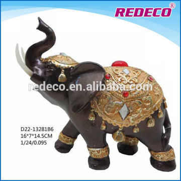 Resin elephant collectibles