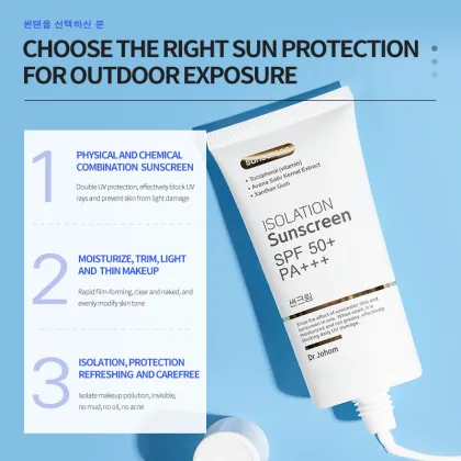 Dr. Johom's Full Body SPF 50+++ Sunscreen: Hot Selling UV Protection for Men and Women